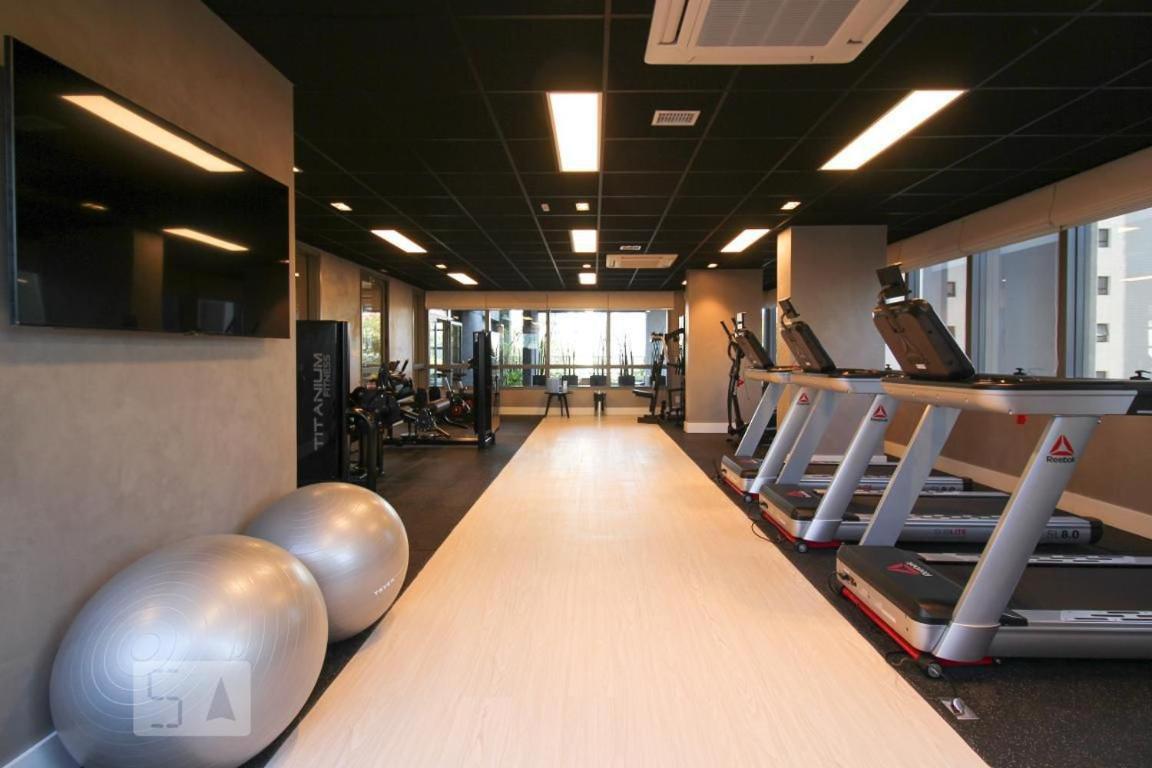 Studios No Melhor Ponto De Moema Garagem Lazer E Metro Perto Wifi Gratis 상파울루 외부 사진